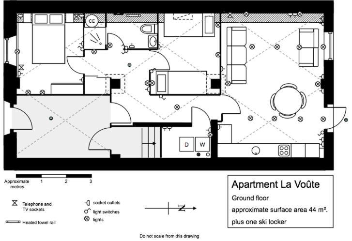 Two Bedroom Apartment La Voute, Chandon Near Meribel - Sleeps 4 Adults Or 2 Adults And 3 Children Les Allues Exterior foto